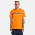 Tee-shirts sur Grenoble : T-shirt Timberland TB0A6SE1 SS EST. 1973 CREW TEE-ED1 DARK CHEDDAR