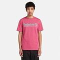 Tee-shirts sur Grenoble : T-shirt Timberland TB0A6SE1 SS EST. 1973 CREW TEE-ED2 VIVACIOUS WB