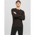 Pull Jack & Jones 12238557 MUGUEL-CHOCOLATE