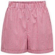 Short Only Maye Check Shorts - Salsa/White
