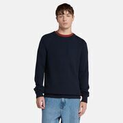 Pull Timberland TB0A6EE54331 - RAGLAN RIB-DARK SAPPHIRE
