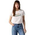 Tee-shirts sur Grenoble : T-shirt Levis 17369 2931-DAHLIA BW FILL BRIGHT WHITE