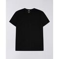 Tee-shirts sur Grenoble : T-shirt Edwin I024965.DOUBLE PACK SS TEE-89.EN BLACK
