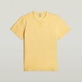 Tee-shirts sur Grenoble : T-shirt G-Star Raw D24449 2653 NIFOUS-H187 LT BUFF YELLOW