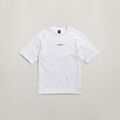 T-shirt G-Star Raw D24780-C336 CENTER CHEST BOXY-110 WHITE Grenoble