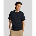 Tee-shirts sur Grenoble : T-shirt Lyle & Scott TS2227TON TIPPED SUPERFINE-Z271 DARK NAVY