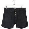 Short Bash Mini short en coton noir