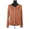 Gilets sur Grenoble : Gilet Sandro Pull en coton marron