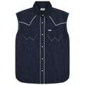 Chemise Wrangler 112362615 SLEEVELESS-DENIM DARK Grenoble