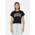 Tee-shirts sur Grenoble : T-shirt Dickies AITKIN TEE W - DK0A4YS8-J941 BLK/BPLUM