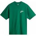 T-shirt Vans VN000K42 BRUSH SCRIPT-J5F1 VERDANT GREEN
