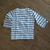 T-shirt enfant Influx T-shirt manches mi-longues ray&eacute; Influx - 3 ans Blanc