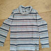 T-shirt enfant In Extenso Sous pull ray&eacute; gris et bleu in extenso - 3 ans Gris