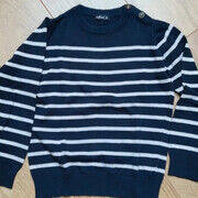 Pull enfant Influx Pull marin blanc et marine Influx - 12 ans