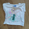 T-shirt enfant Disney T-shirt manches courtes blanc Elsa Disney - 5 ans