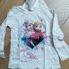 T-shirt enfant Disney T-shirt col roul&eacute; blanc La reine des neiges - 5 ans Blanc