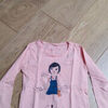T-shirt enfant Gemo T-shirt manches longues saumon G&eacute;mo - 5 ans Rose
