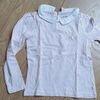 T-shirt enfant Oka&iuml;di T-shirt manches longues rose p&acirc;le col claudine Oka&iuml;di - 5 ans Rose