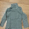 Polo enfant Gemo T-shirt col roul&eacute; ray&eacute; gris et noir G&eacute;mo - 5 ans Gris
