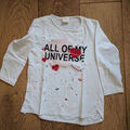 Tee-shirts enfants sur Grenoble : T-shirt enfant Zara T-shirt manches longues blanc Zara - 6 ans