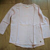 T-shirt enfant Zara T-shirt manches longues rose p&acirc;le Zara - 6 ans Rose