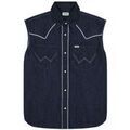 Chemise Wrangler 112362615 SLEEVELESS-DENIM DARK Grenoble