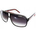 Lunettes sur Grenoble : Lunettes de soleil Carrera Mixte Mod&egrave;le Grand Prix 2 Noir rouge Multicolore