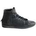 Baskets femme sur Grenoble : Baskets montantes Saint Laurent Baskets en cuir