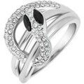 Bague Sc Crystal B3195-8-56 Argent&eacute; Grenoble
