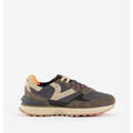 Baskets homme sur Grenoble : Baskets basses V 1985 VICTORIA 1985 BASKET RUSH COULEUR CRO&Ucirc;TE DE CUIR 8807108 Noir
