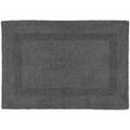 Tapis de bain sur Grenoble : Tapis de bain Stof Tapis de bain anthracite en coton 50 x 80 cm