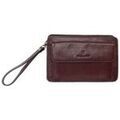 Saccoches / Etuis sur Grenoble : Pochette Hexagona Pochette en cuir Ref 33906 Marron 27*16*7