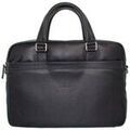 Porte document Hexagona Serviette en cuir ref_xga40234-noir-40*30*8