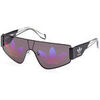 Lunettes de soleil adidas OR0077 Occhiali da sole, Noir/Fum&eacute;e, 0 mm Noir