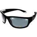 Lunettes de soleil Polaroid mixte polaris&eacute;es PLD 2135 S Noir, monture souple