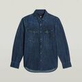 Vestes sur Grenoble : Veste G-Star Raw D23616-D252 SLIM DENIM-G133 WORN IN DEEP SEA