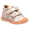 Baskets basses enfant Bisgaard CHAUSSURE BEBE THOR NUDE FLOWER