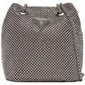 Sacs &agrave; mains sur Grenoble : Sac &agrave; main Guess Zalina Mini Argent&eacute;