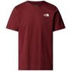 T-shirt The North Face NF0A87NP M SS BOX NSE TEE-O31 SUMAC/ASPHALT