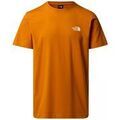 T-shirt The North Face NF0A87NG M SS SIMPLE DOME-BRO1 AGATE ORANGE Grenoble