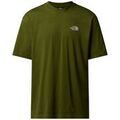 T-shirt The North Face NF0A87NR ESSENTIAL OVERSIZE-BRI1 WOODLAND
