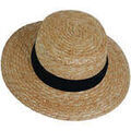 Chapeaux sur Grenoble : Chapeau Chapeau-Tendance Canotier paille ISAAC T61