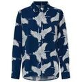 Chemises sur Grenoble : Chemise Only Nova Life Vis Shirt - Blue Dephts