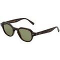Lunettes sur Grenoble : Lunettes de soleil Retrosuperfuture BCH Lunettes de soleil, Havana/Vert, 49 mm