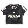 T-shirt enfant adidas House of Tiro Colors of Football Crop T-Shirt Kids Noir