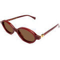 Lunettes sur Grenoble : Lunettes de soleil Xlab Rhodes Lunettes de soleil, Bordeaux/Marron, 44 mm