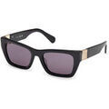 Lunettes sur Grenoble : Lunettes de soleil Max&co MO0124 Lunettes de soleil, Noir/Fum&eacute;e, 50 mm Noir