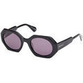Lunettes sur Grenoble : Lunettes de soleil Max&co MO0115 Lunettes de soleil, Noir/Fum&eacute;e, 51 mm Noir