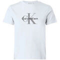 Tee-shirts sur Grenoble : T-shirt Calvin Klein Jeans - Tee-shirt - blanc