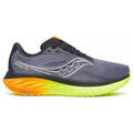 Running sur Grenoble : Chaussures Saucony RIDE 18 - SHADOW/VIZI - 45
